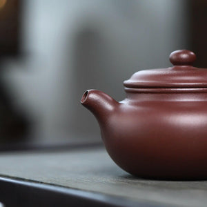 紫泥中槽清仿古壺230cc