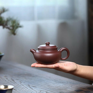 紫泥中槽清仿古壺230cc