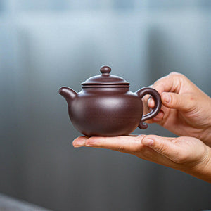 老紫泥蓮子壺230cc