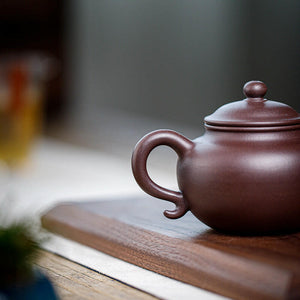 老紫泥蓮子壺230cc