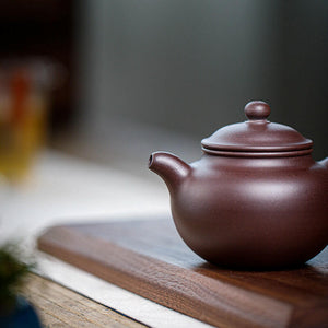 老紫泥蓮子壺230cc