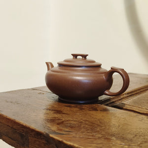 紫砂壺宜興紫泥上新橋壺220cc