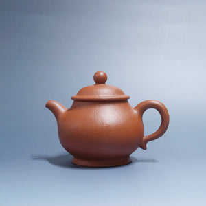 紫砂壺宜興紅降坡泥潘壺170cc