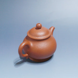 紫砂壺宜興紅降坡泥潘壺170cc