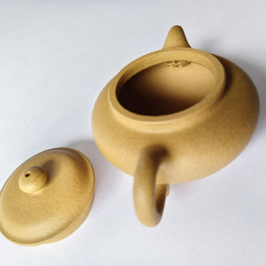 紫砂壺宜興黃金段泥仿古壺150CC