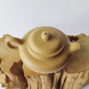 紫砂壺宜興黃金段泥仿古壺150CC