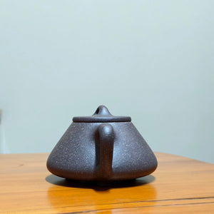 宜興紫砂壺全手工天青泥子冶石瓢壺