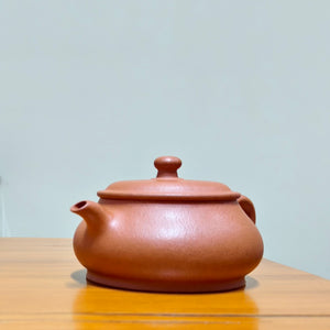 宜興全手工紫砂壺大紅泥名爐壺180CC