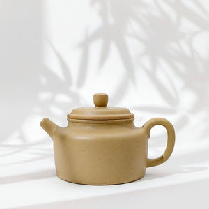 宜興紫砂壺全手工本山綠泥德鍾壺150cc