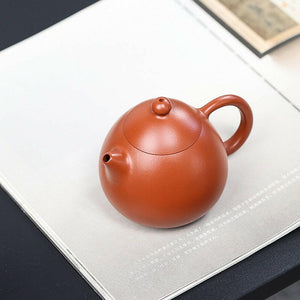 劉春鳳全手工朱泥龍蛋壺250cc