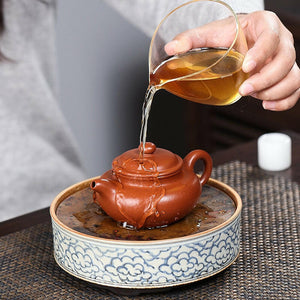 劉春鳳的全手工朱泥仿古壺容量190cc