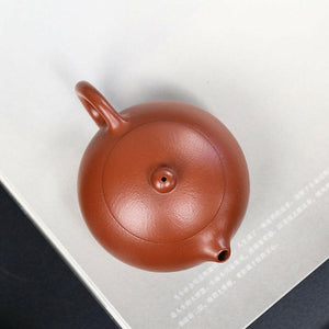 劉春鳳全手工朱泥西施壺220cc