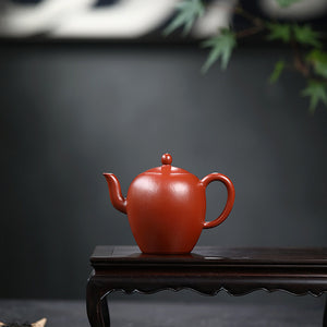 全手工朱泥美人肩壺220cc