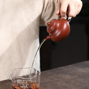 出水順暢全手工製作宜興紫砂壺秋水壺120cc