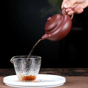 紫砂紫泥仿古壺280cc