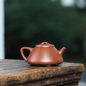 紫泥中槽青子冶石瓢壺200cc
