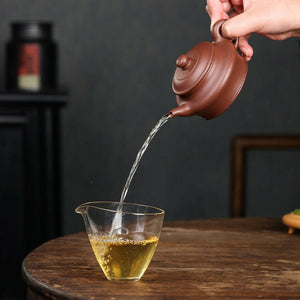 半手工製作的虛扁壺出水順暢