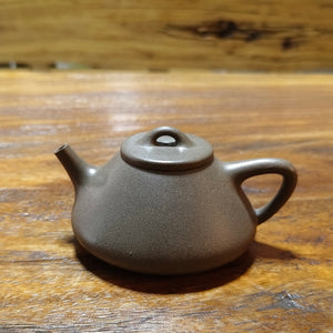 青灰段泥子冶石瓢壺160cc
