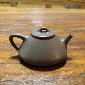青灰段泥子冶石瓢壺160cc