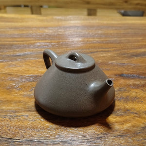 青灰段泥子冶石瓢壺160cc