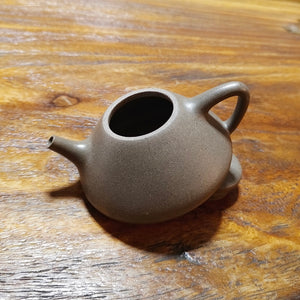 青灰段泥子冶石瓢壺160cc