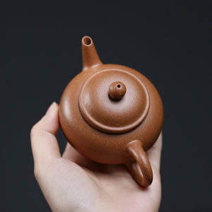 宜興紫砂壺降坡泥水平標準壺100cc