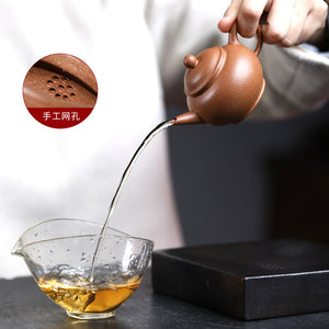 宜興紫砂壺降坡泥水平標準壺100cc