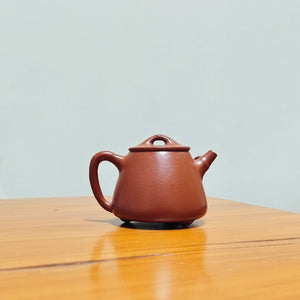 宜興紫砂壺朱泥竹葉高石瓢壺150CC