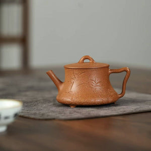 降坡泥三足竹瓢壺110cc