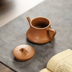 降坡泥三足竹瓢壺110cc