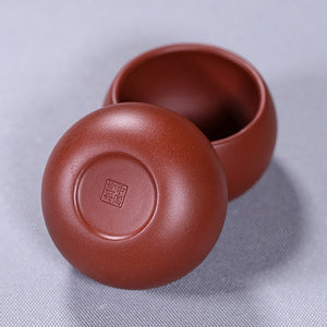 宜興紫砂大紅袍品茗杯50cc