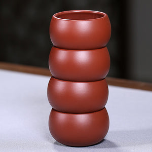 宜興紫砂大紅袍品茗杯50cc