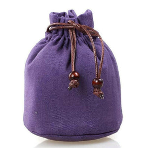 棉麻外出立體式茶杯保護袋