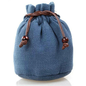 棉麻外出立體式茶杯保護袋