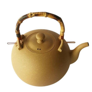 段泥燒水壺竹把禪意燒水壺1600cc.