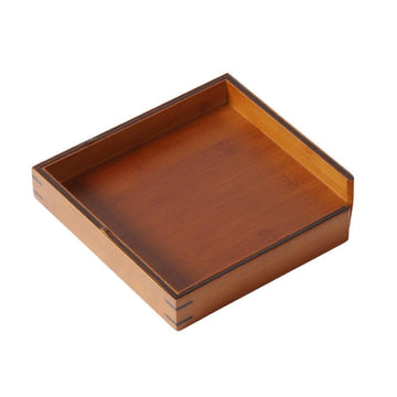 純竹碳化鑲紫竹普洱茶開茶盤剝茶盤