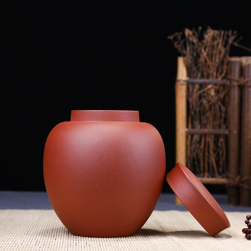 清水泥茶葉罐