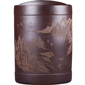 宜興紫砂大茶葉罐