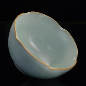 豐子汝窯茶杯-葵口杯100cc.