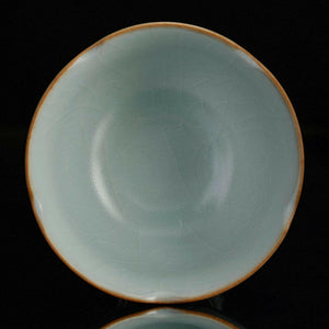 豐子汝窯茶杯-葵口杯100cc.