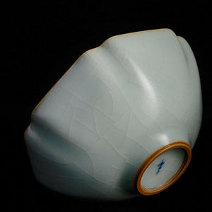 豐子汝窯茶杯-六方杯100cc.