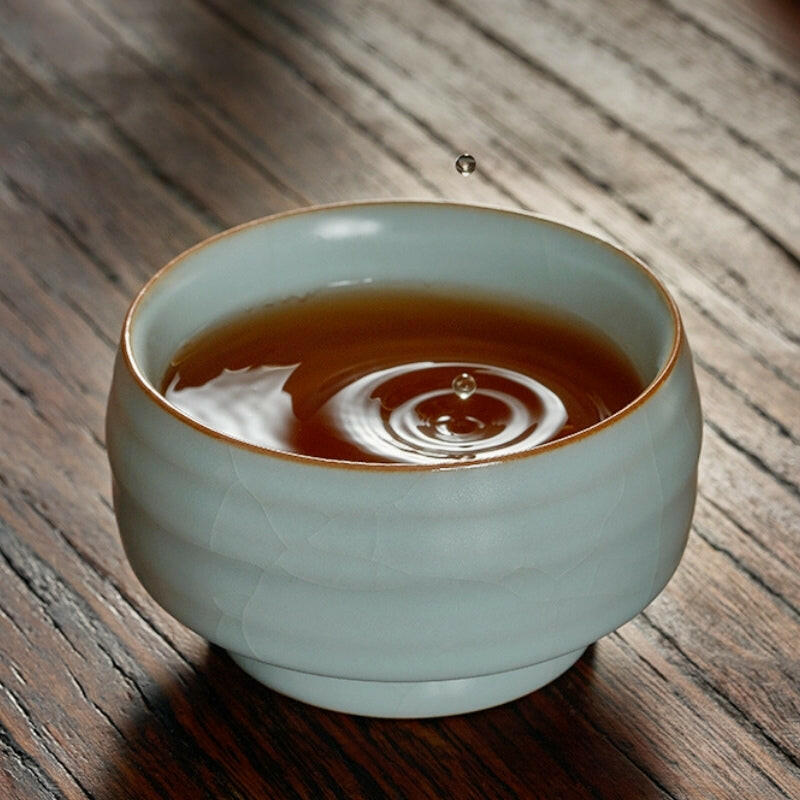 豐子汝窯茶杯-圓滿杯100cc.