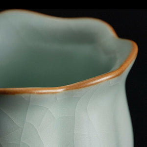 豐子汝窯茶杯-高葵口100cc.