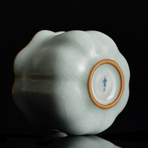 豐子汝窯茶杯-高葵口100cc.