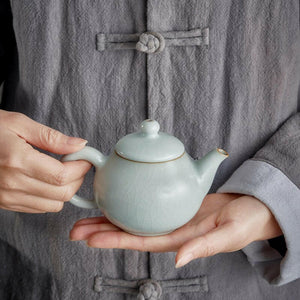 豐子汝窯茶壺吉祥壺200cc