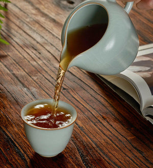 豐子汝窯茶海公道杯-天青香韻240cc