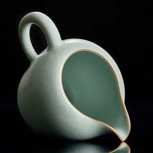 豐子汝窯茶海公道杯-天青香韻240cc