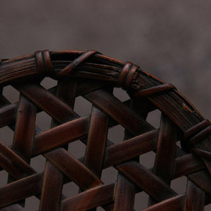 手工楠竹杯墊壺墊.