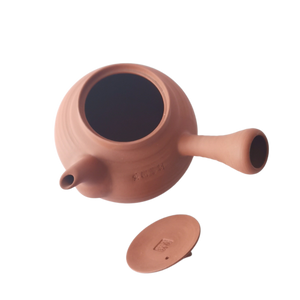 黃樹藩手拉紅泥砂銚玉書煨燒水壺.