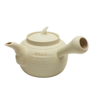 黃樹藩手工白泥砂銚玉書煨燒水壺-側把手.